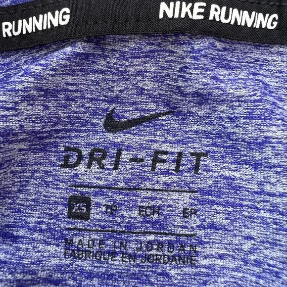 👋🎯Nike Element 1/2 Zip Long Sleeve Running Top Blue Size XS - Picture 7 of 12